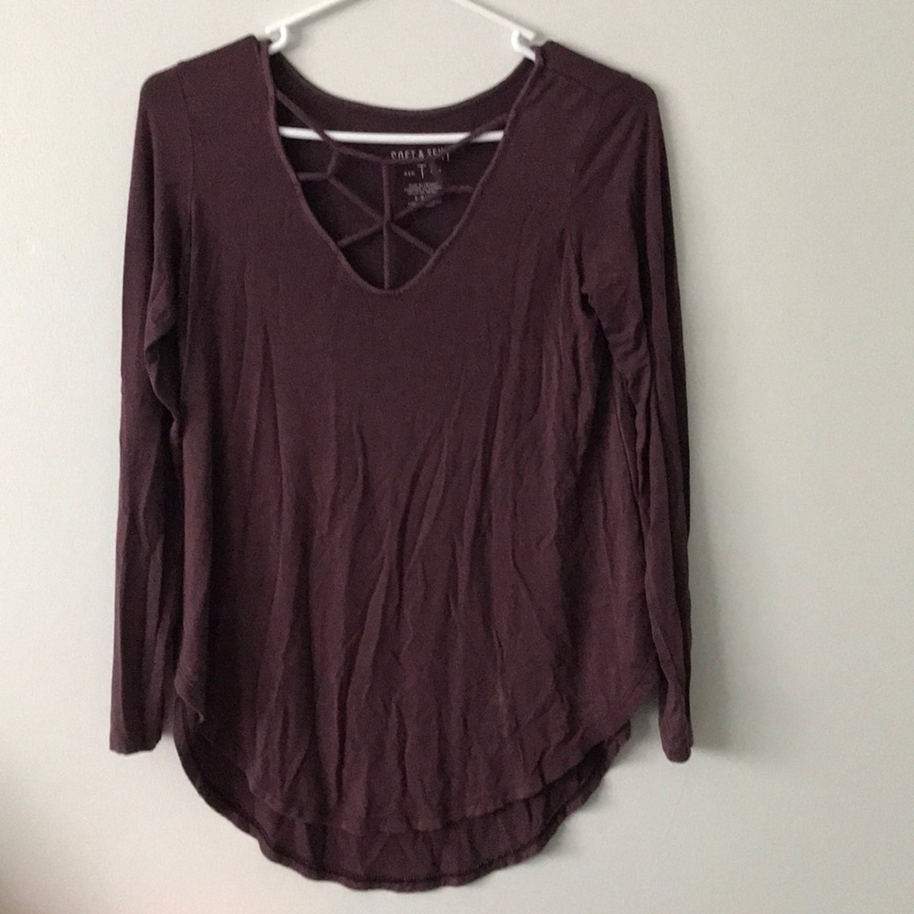 Long sleeve soft shirt